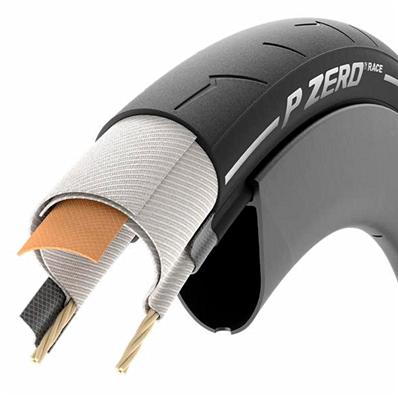 Pneu, Kevlar, 700x28, Pirelli P Zero Race, Carcaça Techbelt 120tpi, Smartevo Compound, Preto, 235g – foto 1