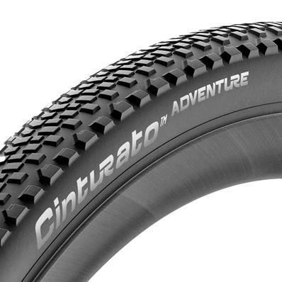 Pneu, Kevlar, 700x40c, Pirelli Cinturato Adventure, Carcaça Techwall+, 60tpi, Composto Pro, Preto, 380g – foto 1