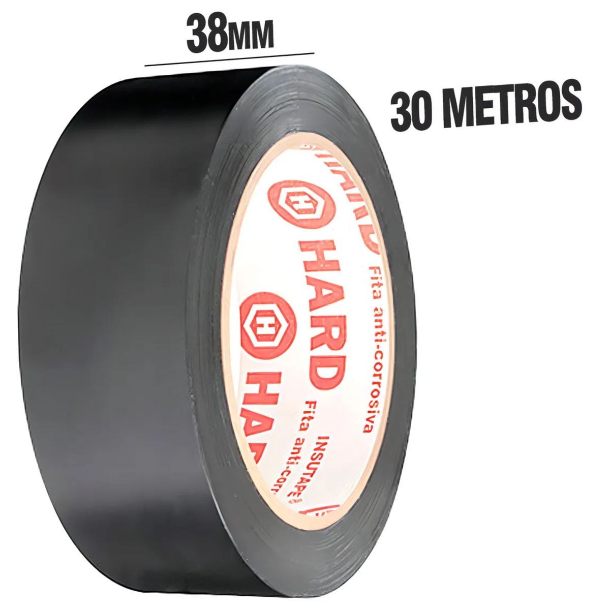 Kit 6 Fitas Anti Corrosiva 38mmx30m Hard Metal Tubulação