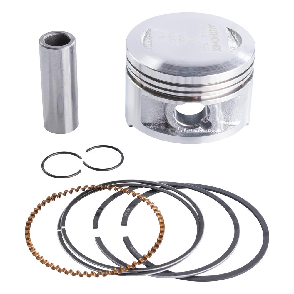 Pistão e Anel Authomix PA79114-25 Yamaha YBR 125/YBR 125 Factor