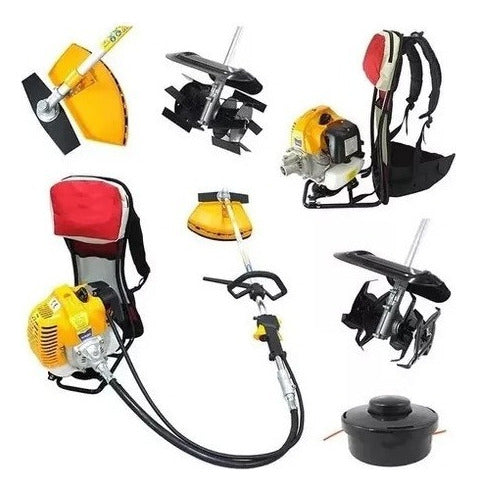Roçadeira Costal Capinadeira E Cultivadora Vulcan Trent