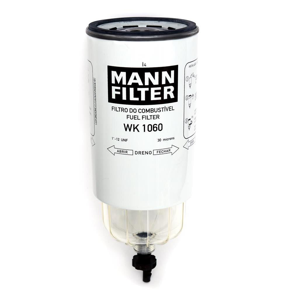 Filtro Blindado Combustível Separador d'Água Mann-filter WK1060 Mercedes O 500/OF 1721/OF 1722/L 1618/1420/1618 M/1723/1718 M/1728/OH 1418/OF 1417