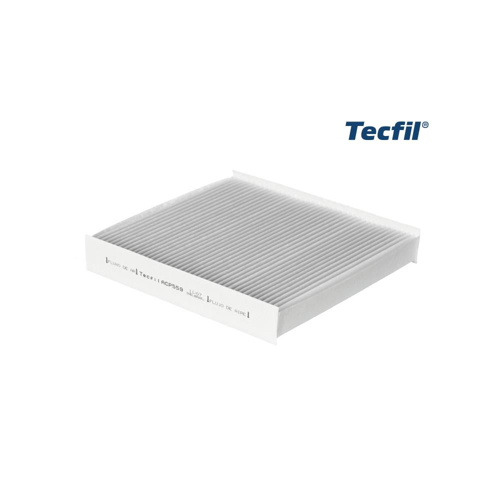 Filtro de Cabine Tecfil ACP559 Renault Kardian/Logan/Sandero/Captur, Nissan Kicks/Versa/Sentra, Case 2166/AF 2388