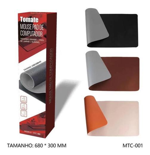 Desk Pad Gamer 68X30Cm Mouse Pad Grande Tomate