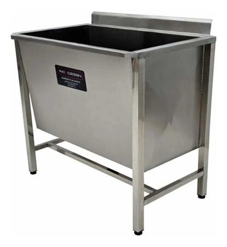 Tanque Para Lavar Caixas Industrial Inox Design 0,70