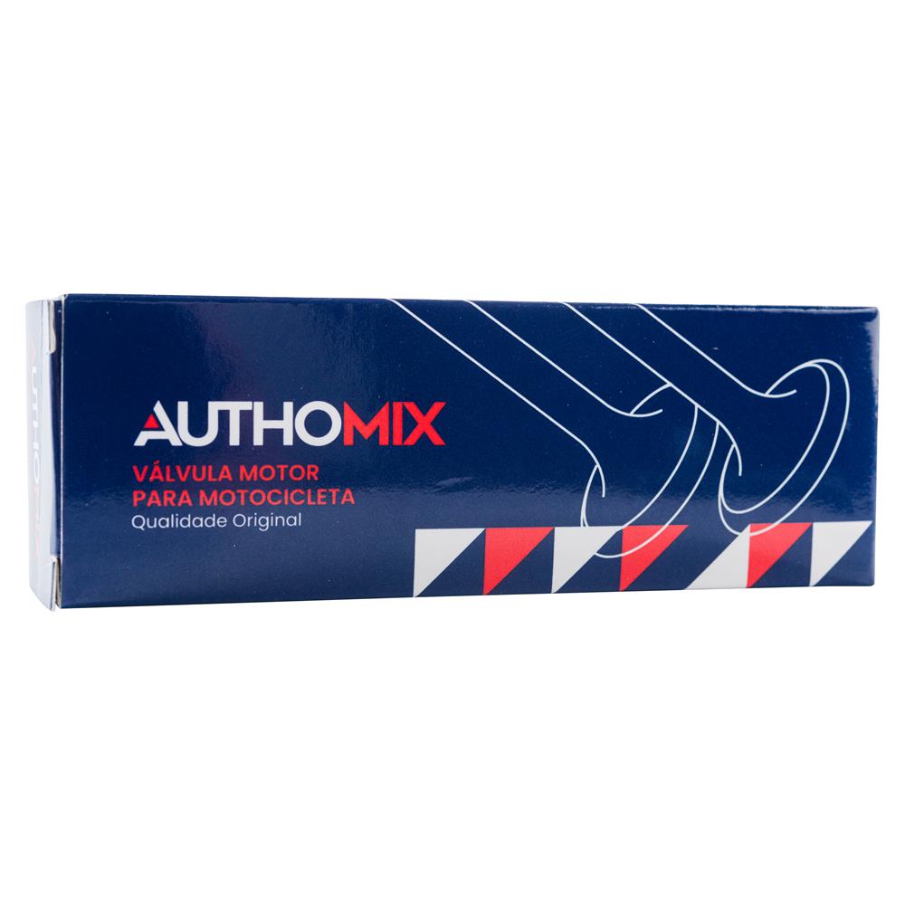 Válvula de Escape Authomix VM810198E Honda CG 150 Titan/NXR 150 Bros/CG 150 Fan/CG 150 Sport/CG 150 Job/Crf 150F