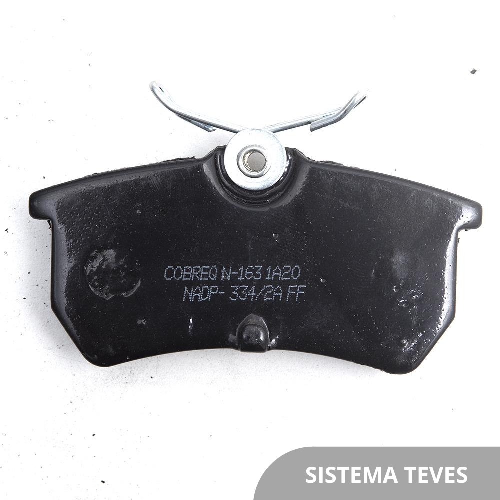 Pastilha de Freio Traseira Cobreq N-163 Ford Focus