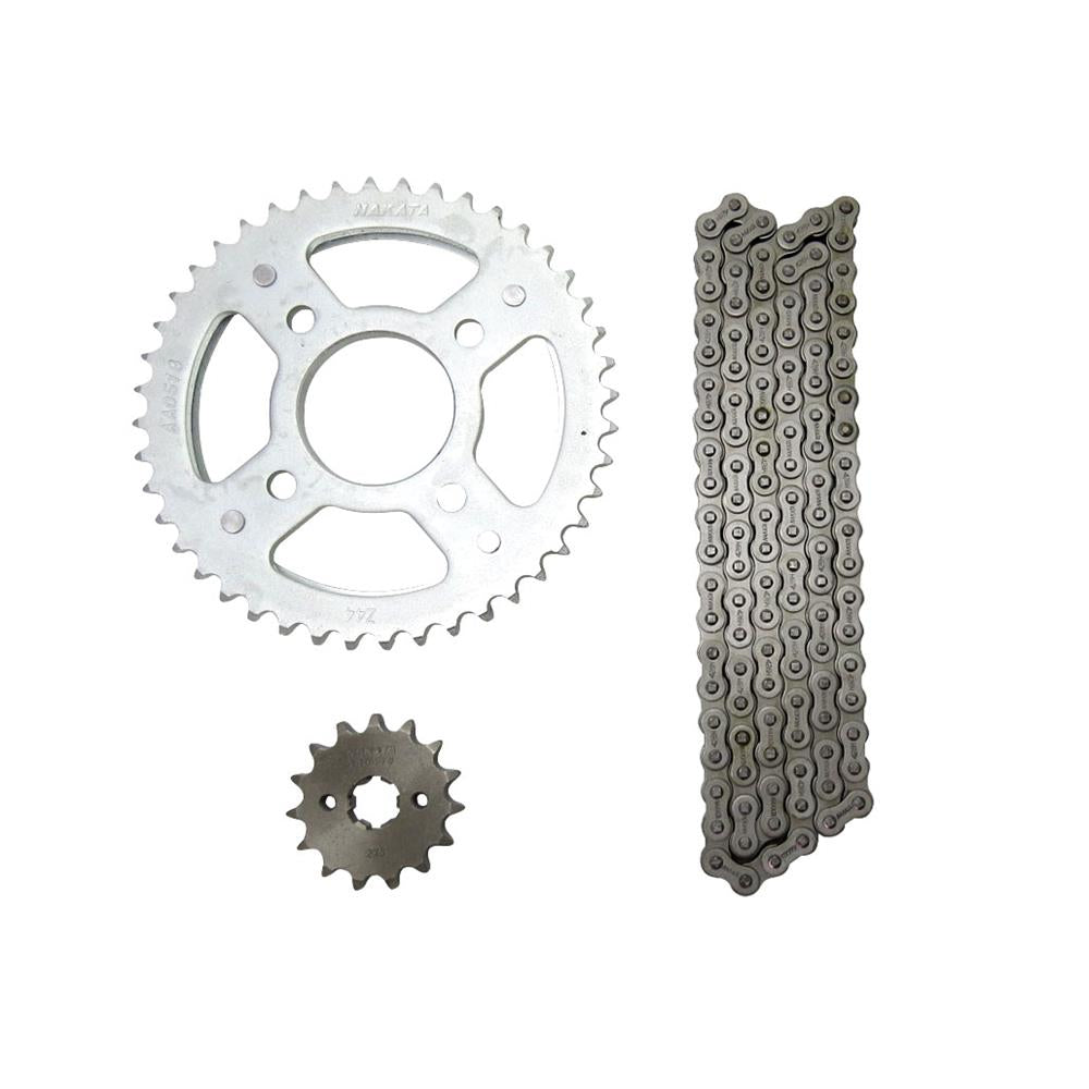 Kit Relação Aço 1045 Nakata TM10185 Honda CG 160 Fan/CG 160 Cargo/CG 160 Start/CG 160 Titan