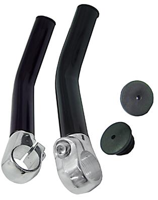 Suporte Bar-Ends Curvo Bicicleta Speed Apoio de Mãos 160mm