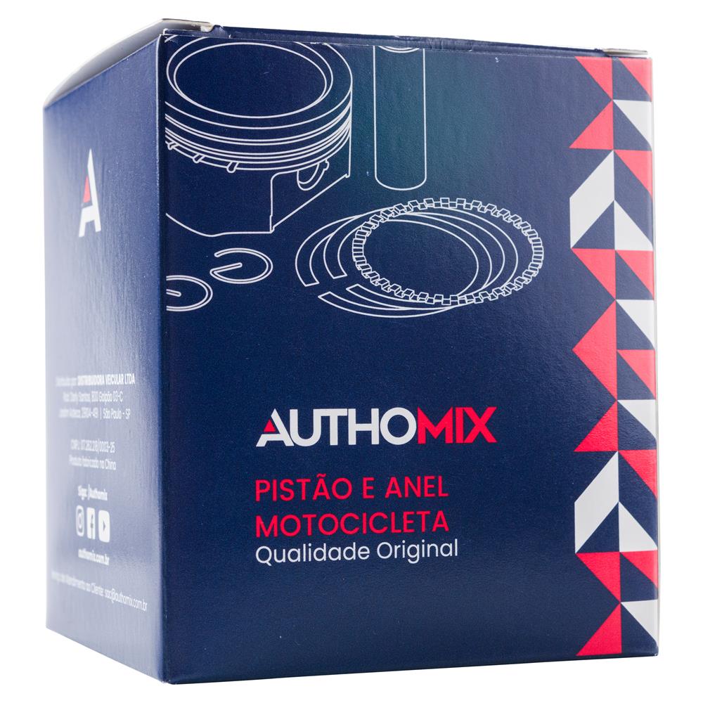 Pistão e Anel Authomix PA79200-1 Honda Cbx 200 Strada/XR 200R