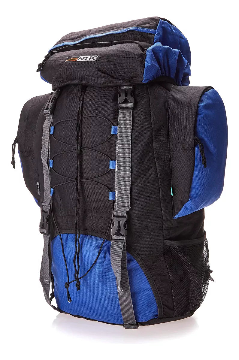 Mochila Intruder Capacidade Para 60 Litros Ntk Azul E Preto - Azul