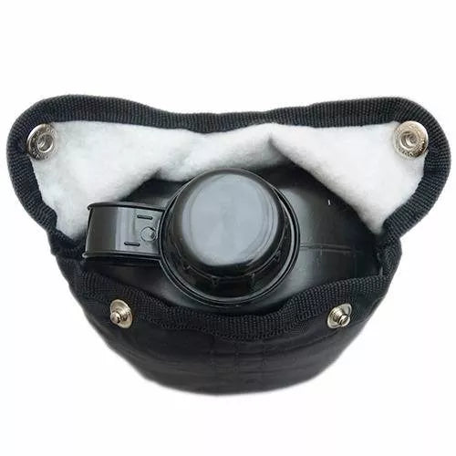 Cantil Plástico 0,9l Camping Nautika Preto