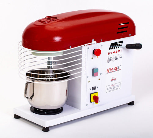 Batedeira Planetária Maná 06 Litros Industrial St 1/4 Cv