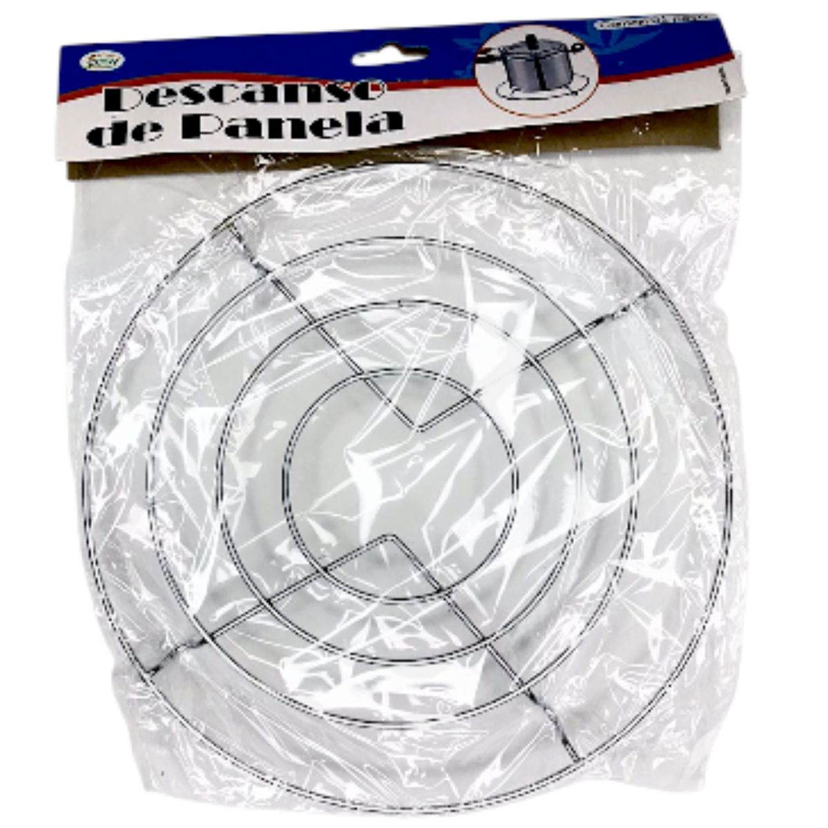 Descanso de Panela Redondo de Metal 20cm