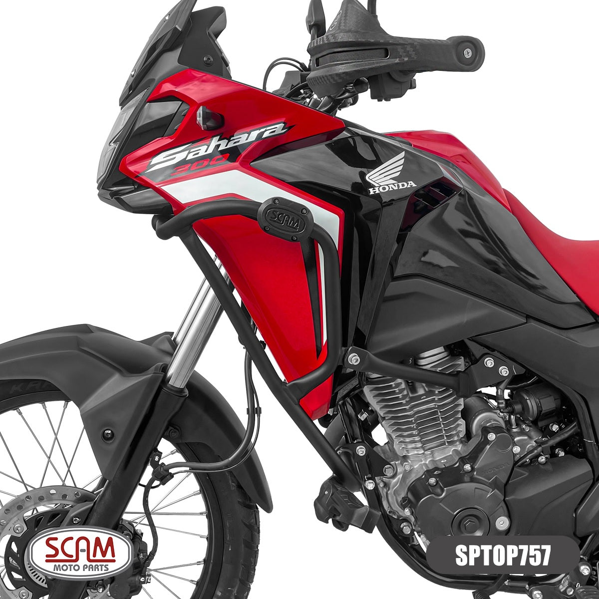 Protetor De Carenagem Honda Sahara 300 2024 Com Pedaleira