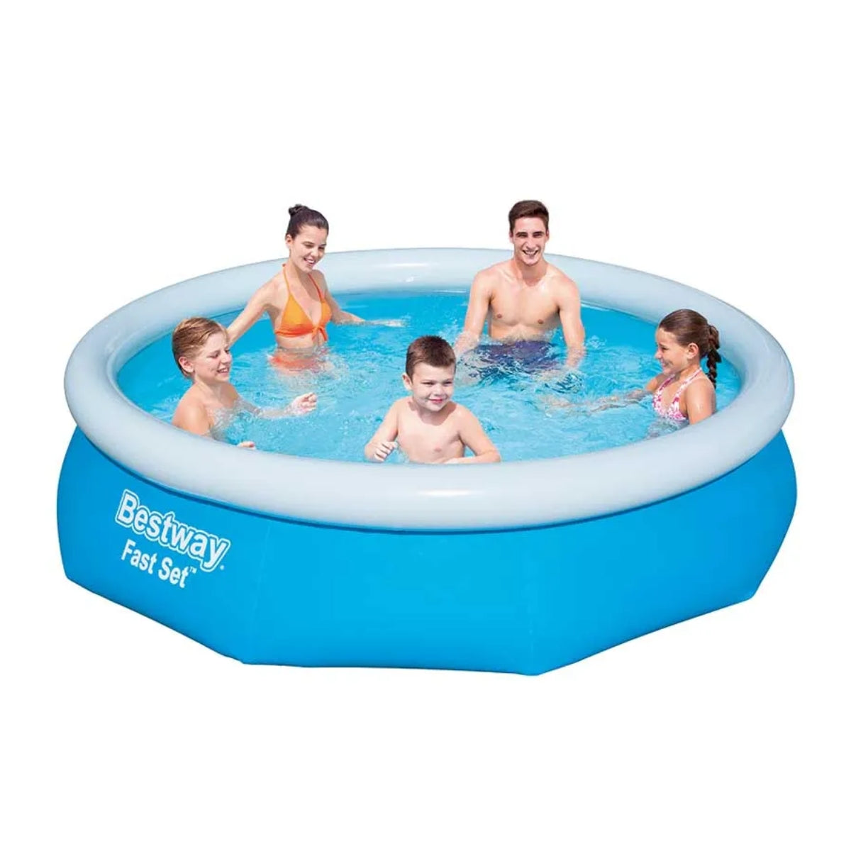 Piscina Inflável Circular Fast Set Bestway de 3800 litros