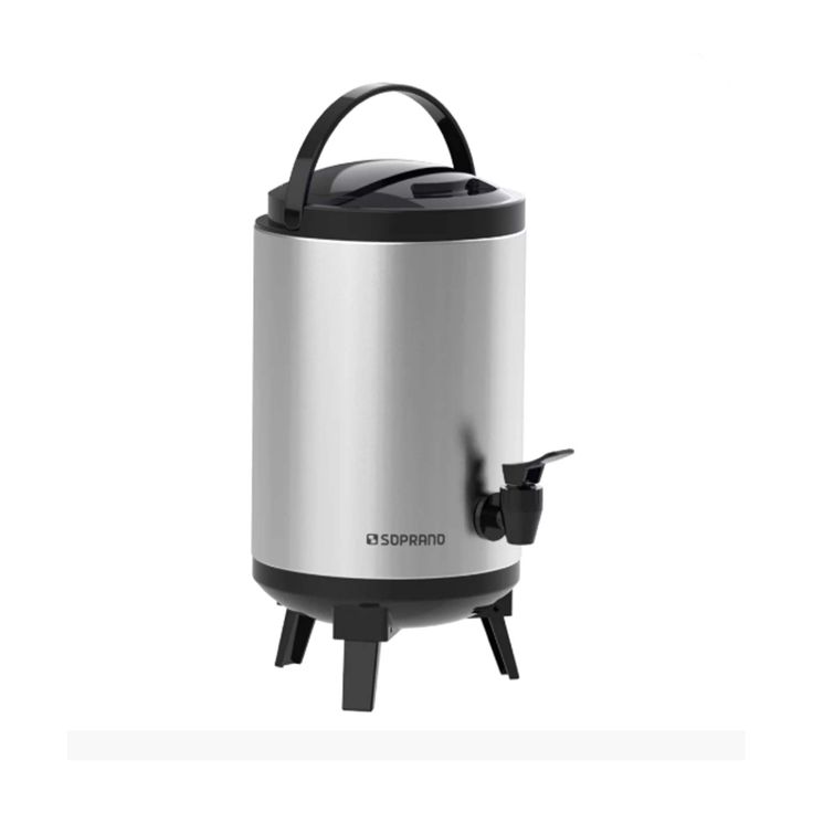 BOTIJAO PALACE 4L INOX/PRETO