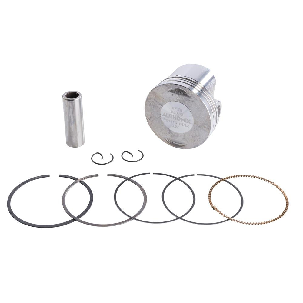 Pistão e Anel Authomix PA79816-50 Yamaha YS 150 Fazer/Fazer FZ15