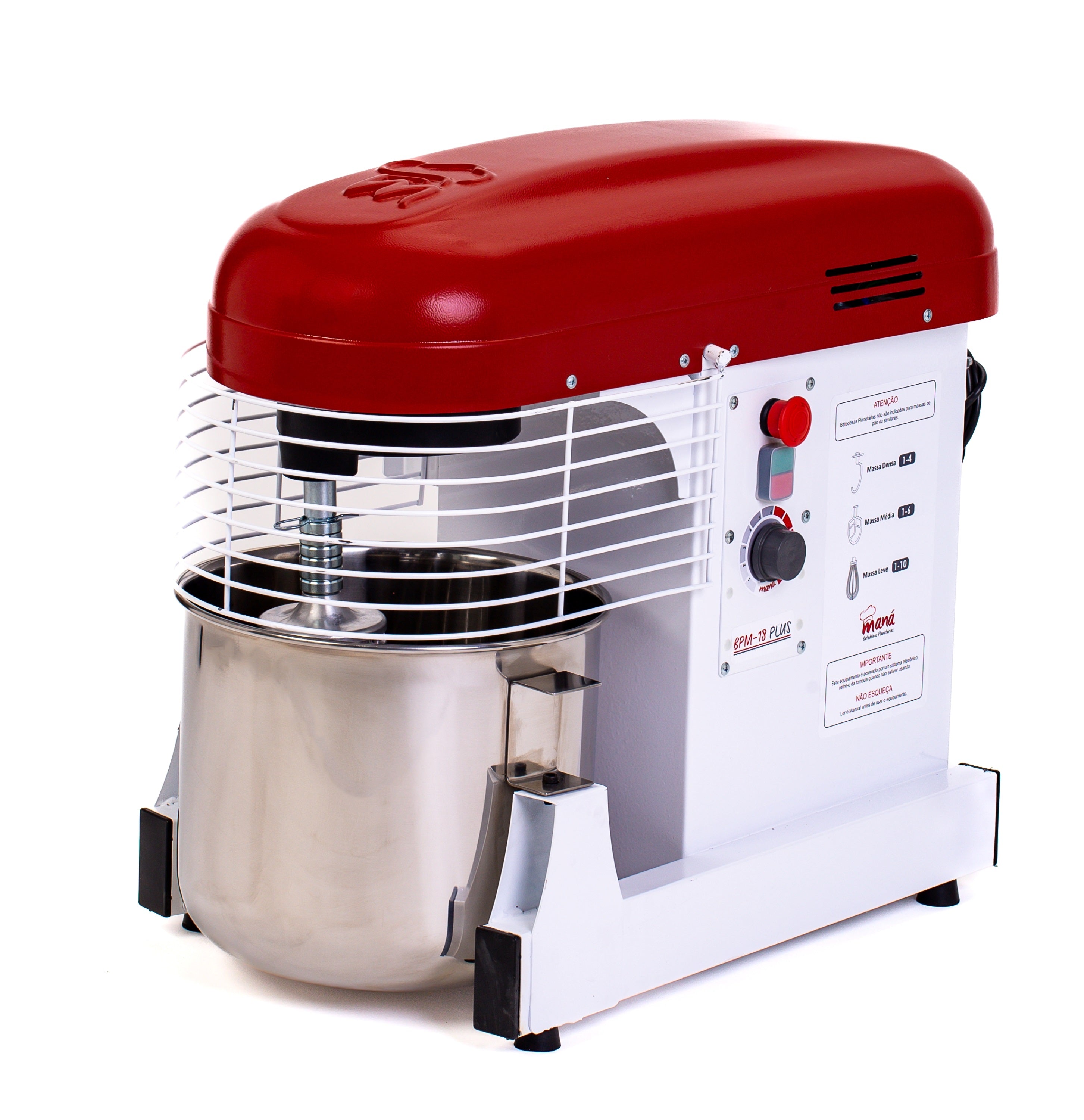 Batedeira Maná Semi Industrial Bpm-18 Plus 110 v/220 v
