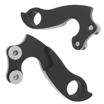 Gancheira, G026, Alumínio Cnc, Anodizado Preto, 2 Parafusos: Oggi Stimolla Gantech – foto 1