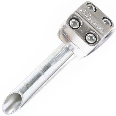 Suporte de Guidão, Cross, Frontal, 22,2mm, Alumínio Polido, 4 Parafusos 8mm, sem Expander 21,1mm Glometal – foto 1
