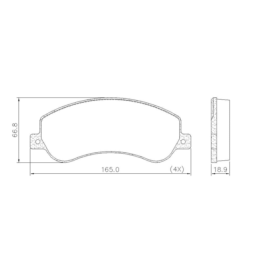Pastilha de Freio Fras-le PD/1028-CMAXX VW Amarok
