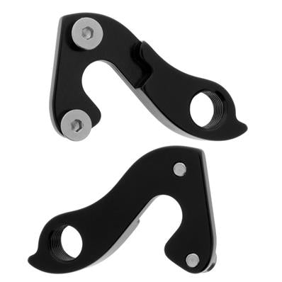 Gancheira, G003, Alumínio Cnc, Anodizado Preto, 2 Parafusos: Pinarello 22mm, Canyon Ultimate Gantech – foto 1