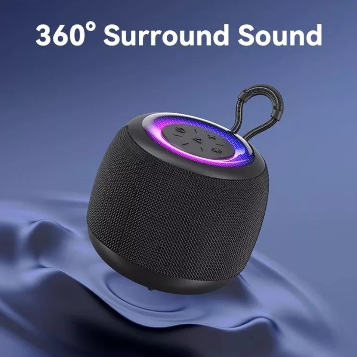 Caixa de Som Bluetooth 5W RGB Tomate MTS-6013 Portátil