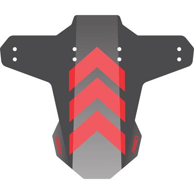 Paralama, Traseiro Rsd Mud no More Seta, Polímero Alta Densidade, com Flap Quebra Água, com 4 Abraçadeiras, Preto / preto – foto 1