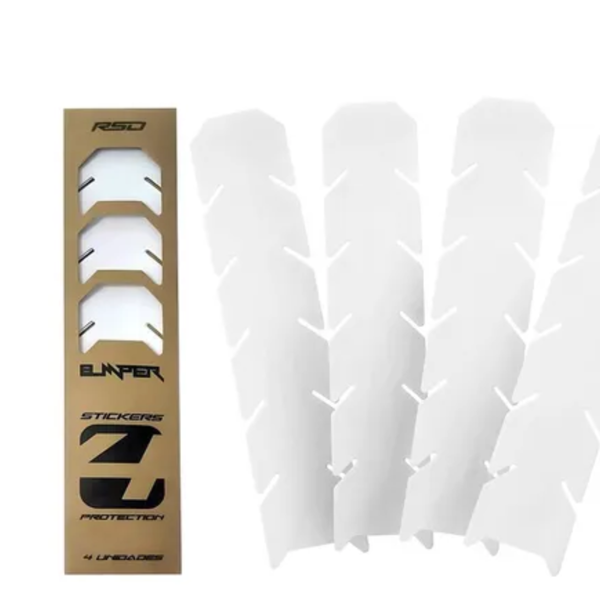 Adesivo De Protecao Quadro Bicicleta Rsd Kit 4 Adesivos