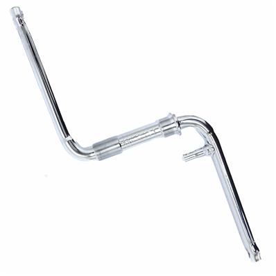 Pedivela Monobloco, 165x16mm, Cromado Metalciclo – foto 1