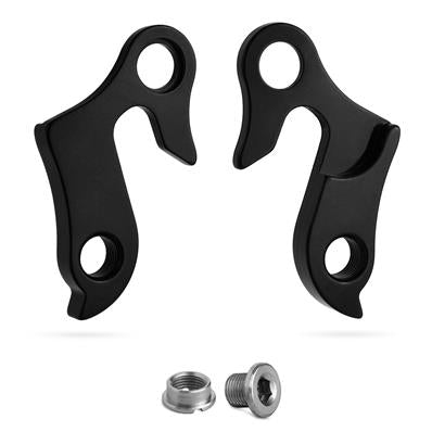Gancheira, G031, Alumínio Cnc, Anodizado Preto, Parafuso e Bucha: Caloi, Venzo, High One, Tsw, Totem, Oggi Hacker Hds/24 / sport Gantech – foto 1