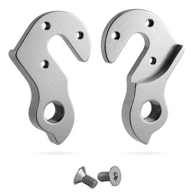 Gancheira, Ge015, Alumínio Cnc, Polido, 3 Parafusos: Alfameq Tirreno / stroll MX, Canadian X-terra, Rocker, Gios Frx / frs Cvpro – foto 1