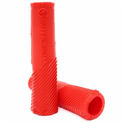 Manopla, Absolute Montagem New, Nylon, 120mm, Vermelho – Par – foto 1