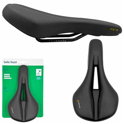 Selim Gel, Vaia, Preto, 271x151mm, com Display, 400 Gramas Selle Royal – foto 1