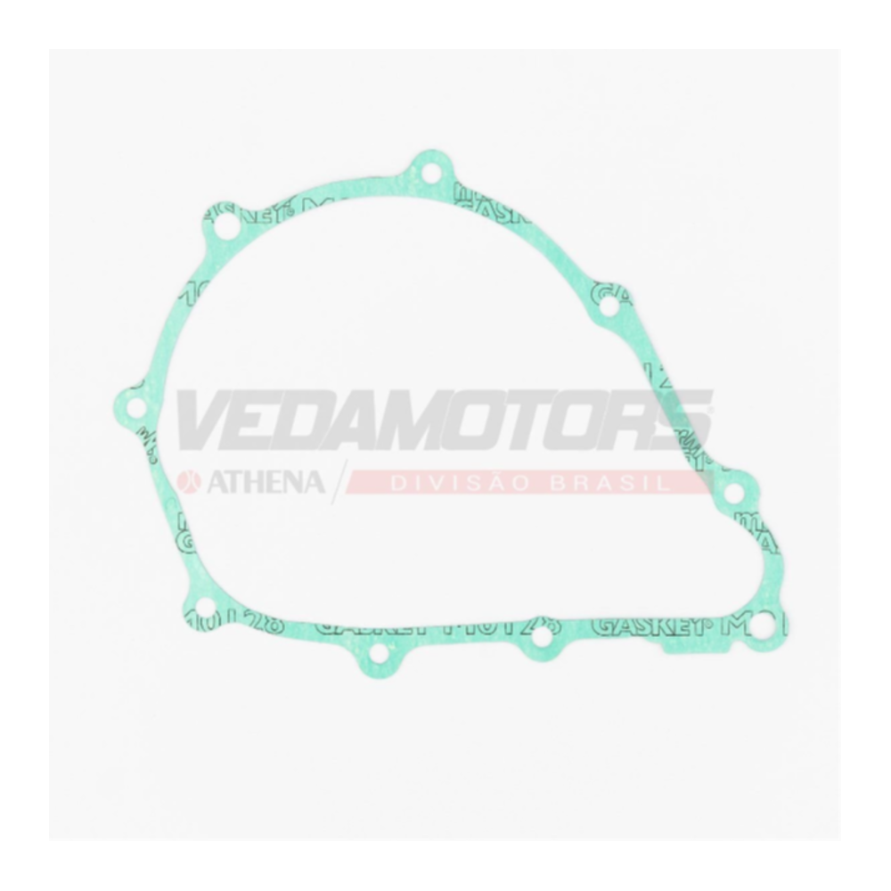 Junta da Tampa Lateral Esquerda Vedamotors VS05004015400 Caixa com 5 Honda NXR 150 Bros/Crf 150F/CG 150 Titan/CG 125 Cargo/CG 150 Fan/CG 150 Cargo