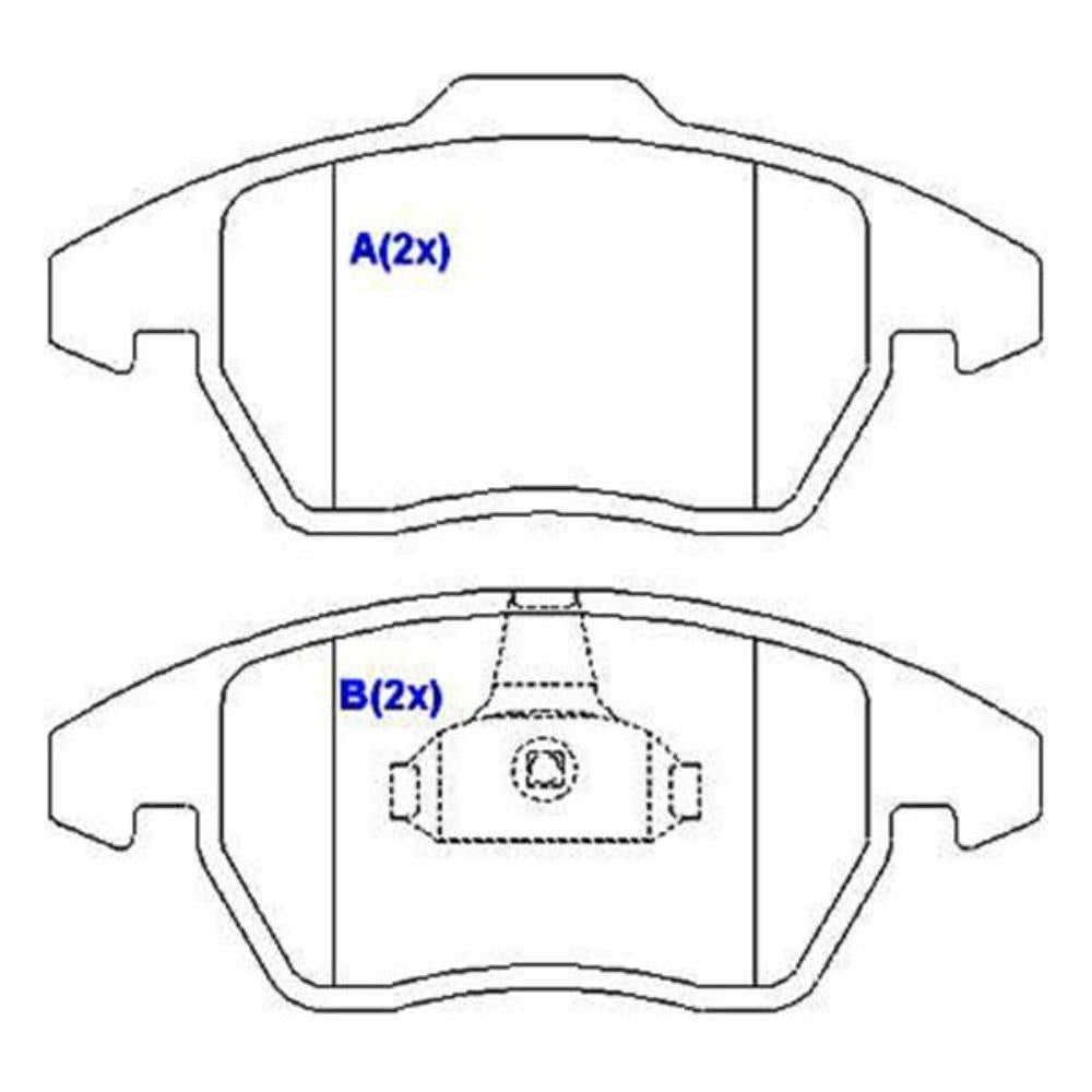 Pastilha de Freio Syl 1136 Peugeot 307/3008/308/Rcz, Land Rover Freelander 2