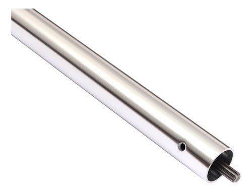 Tubo Do Eixo Carda 28mm 150cm Com Eixo 153cm Mancal