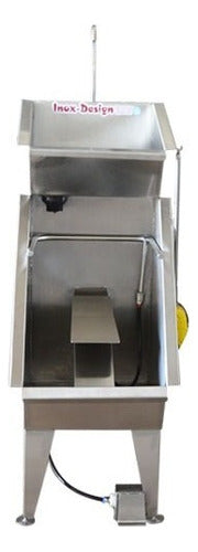 Lavador De Botas E Mãos Acoplado Manual