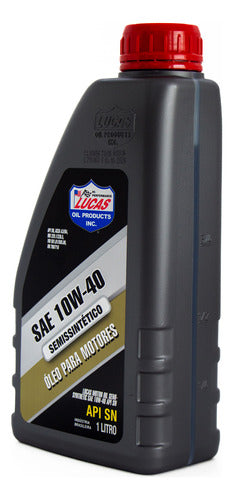 Óleo Lubrificante De Motor Semissintético Sae 10w40 Api Sn