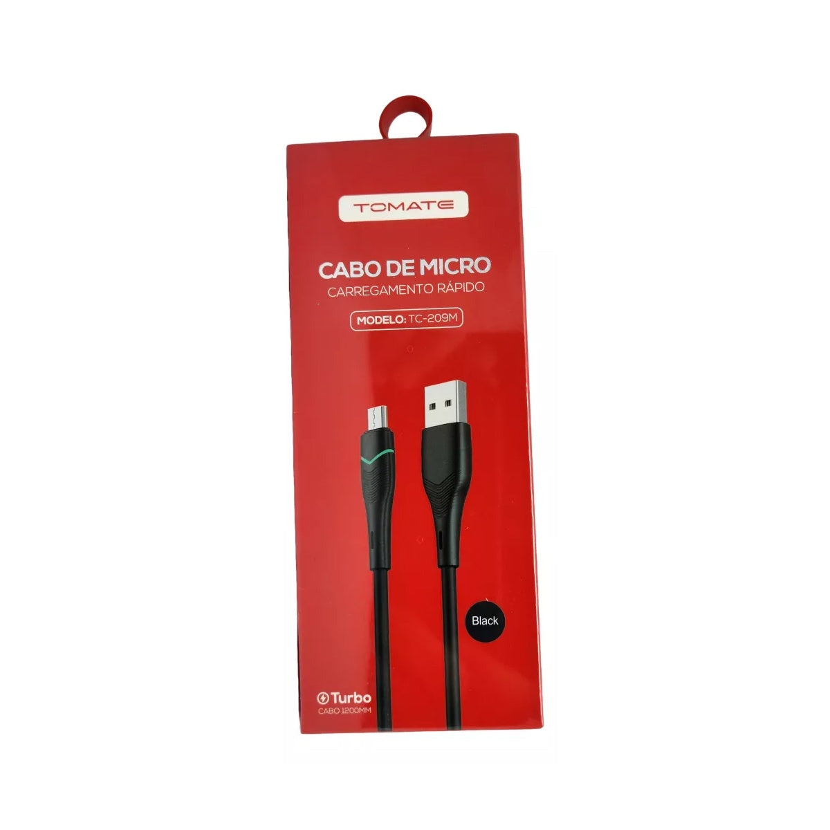 Cabo De Dados USB Para TYPE-C Turbo 1.2M 5V 3A TOMATE