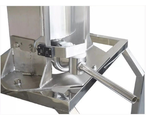 Ensacadeira Elétrica 15kg Com Pedestal E Rodizio Galvanizado