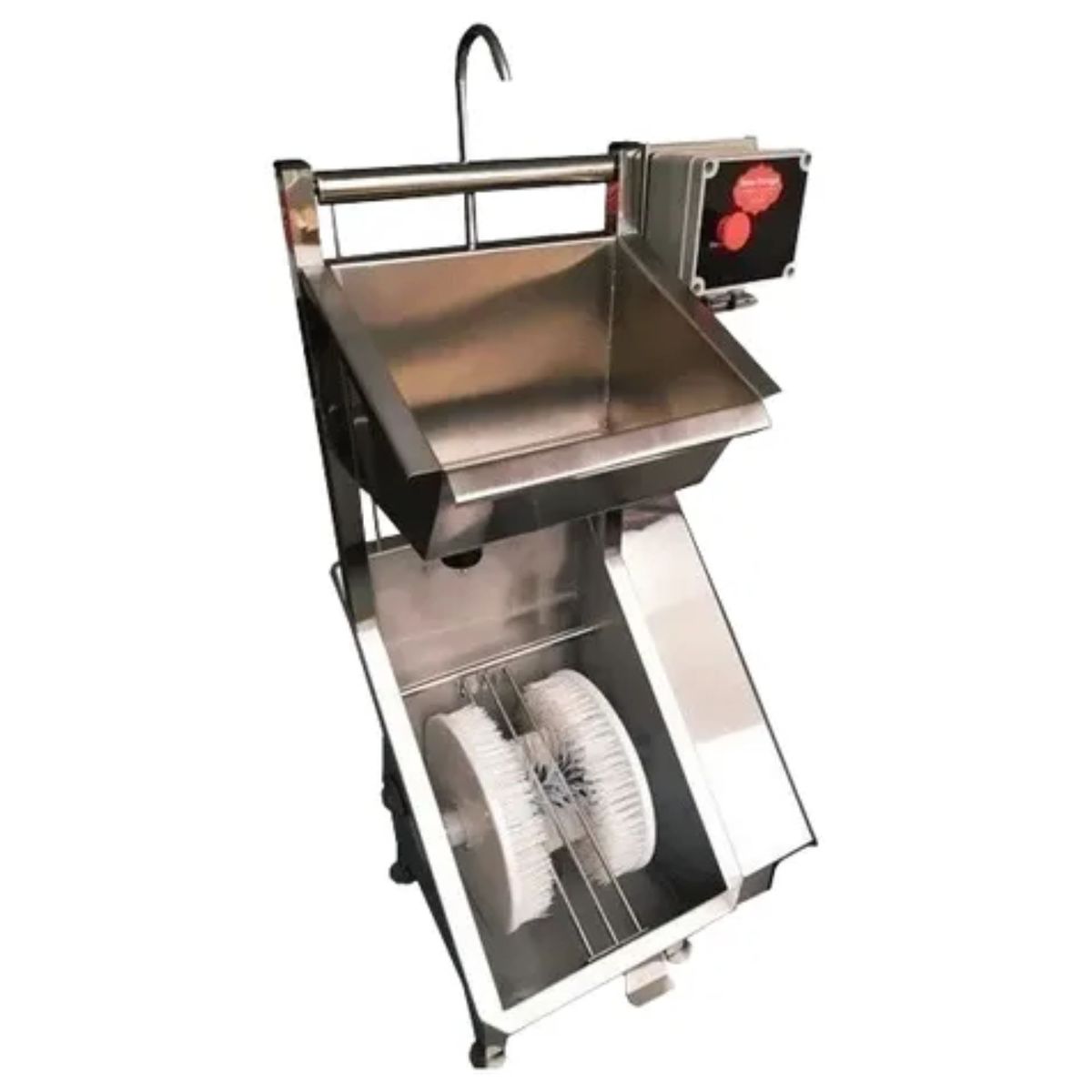 Lavador Botas Mãos Pia Cuba Automático Inox304