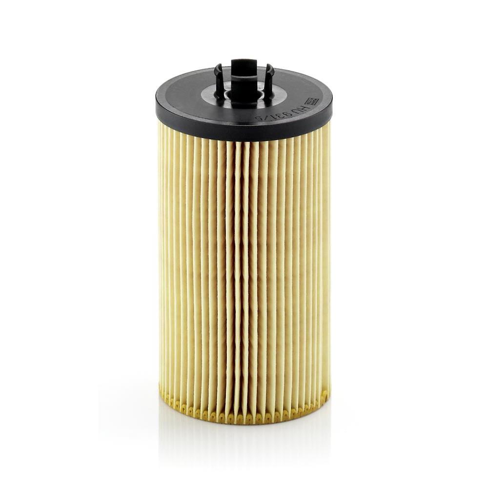 Elemento Filtrante Óleo Lubrificante Mann-filter HU931/5X Mercedes Accelo/Atego/Atron/OF 1721/L 1622/OF 1722/LO 915/1718 M/L 1218 EL/LO 914/OF 1218
