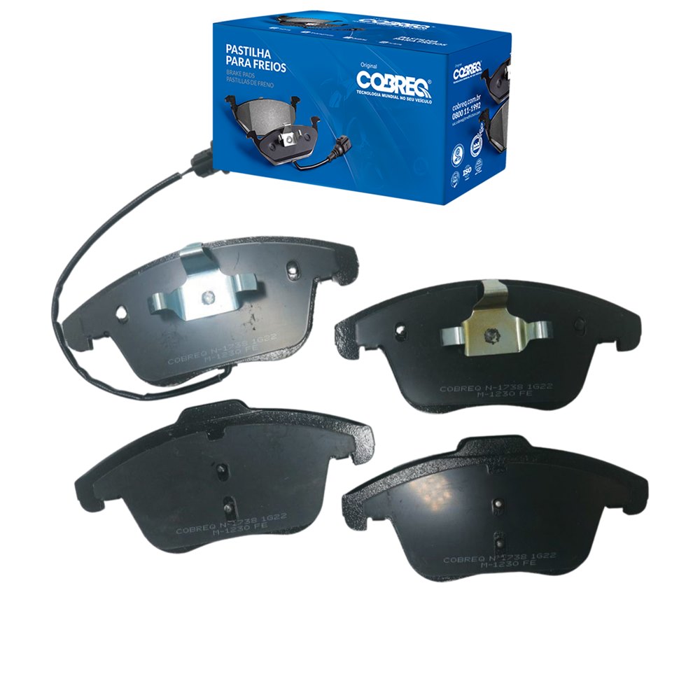 Pastilha de Freio Cobreq N-1738 Audi A4/A4 Avant/A5