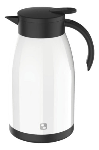 Garrafa Térmica Bule Elegance Para Café Chá 1 L Inox