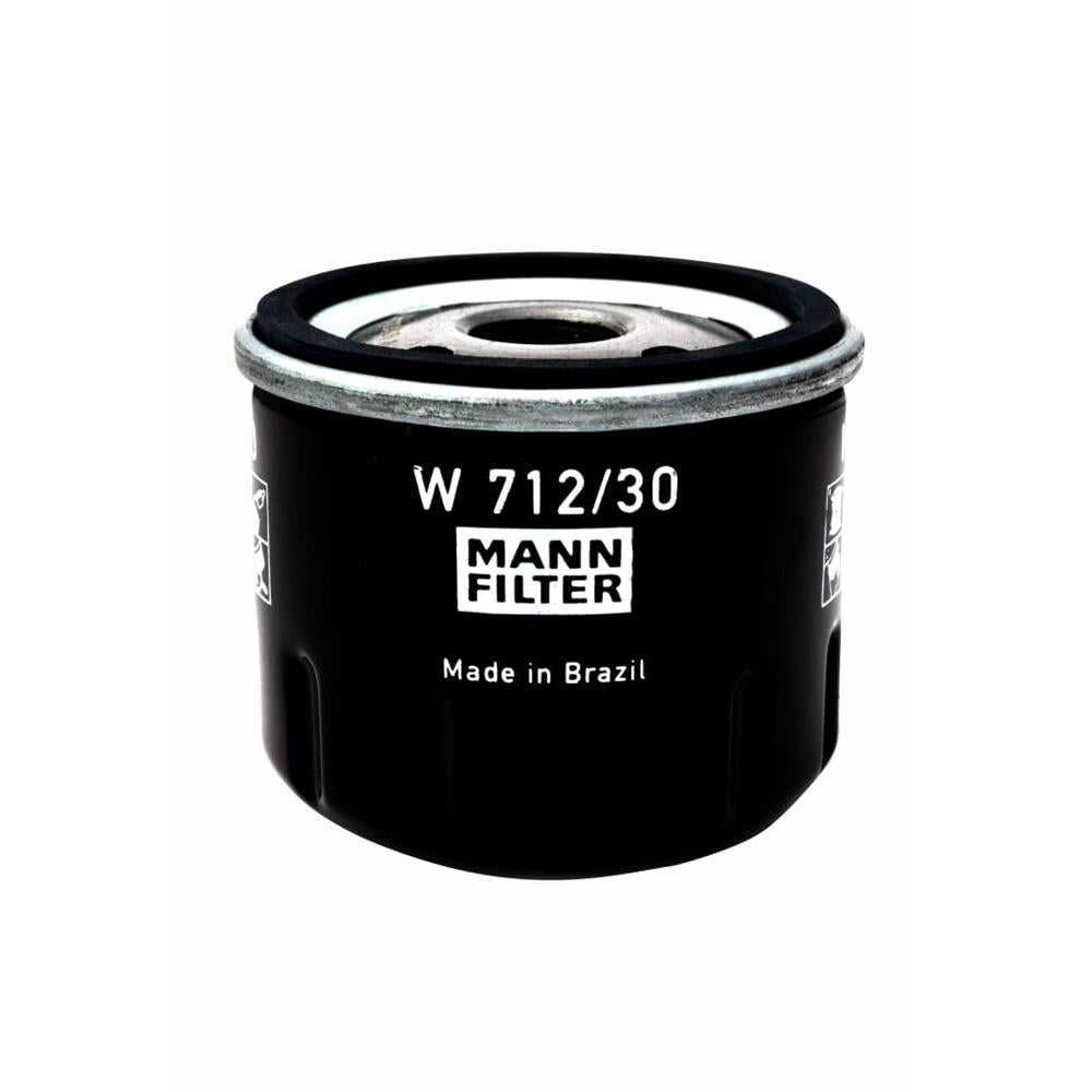 Filtro Blindado Óleo Lubrificante Mann-filter W7123 Fiat Mobi/Argo/Uno/Pulse/Cronos/Strada/Toro/Fastback, Jeep Renegade/Compass/Commander, Peugeot 208