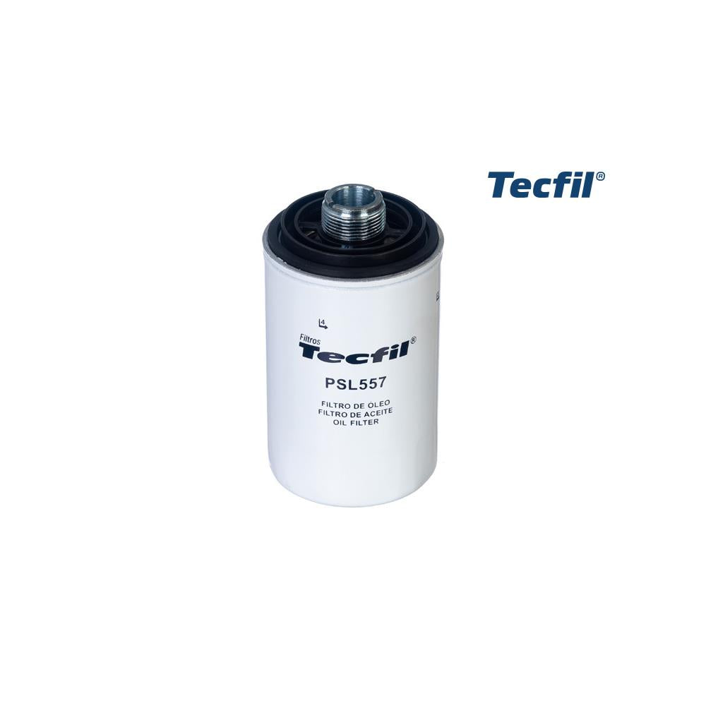 Filtro de Óleo Tecfil PSL557 VW Fusca/Passat/Tiguan/Eos/Jetta, Audi A4 Avant/A4/Q5/A3/Q3/TT/Tts