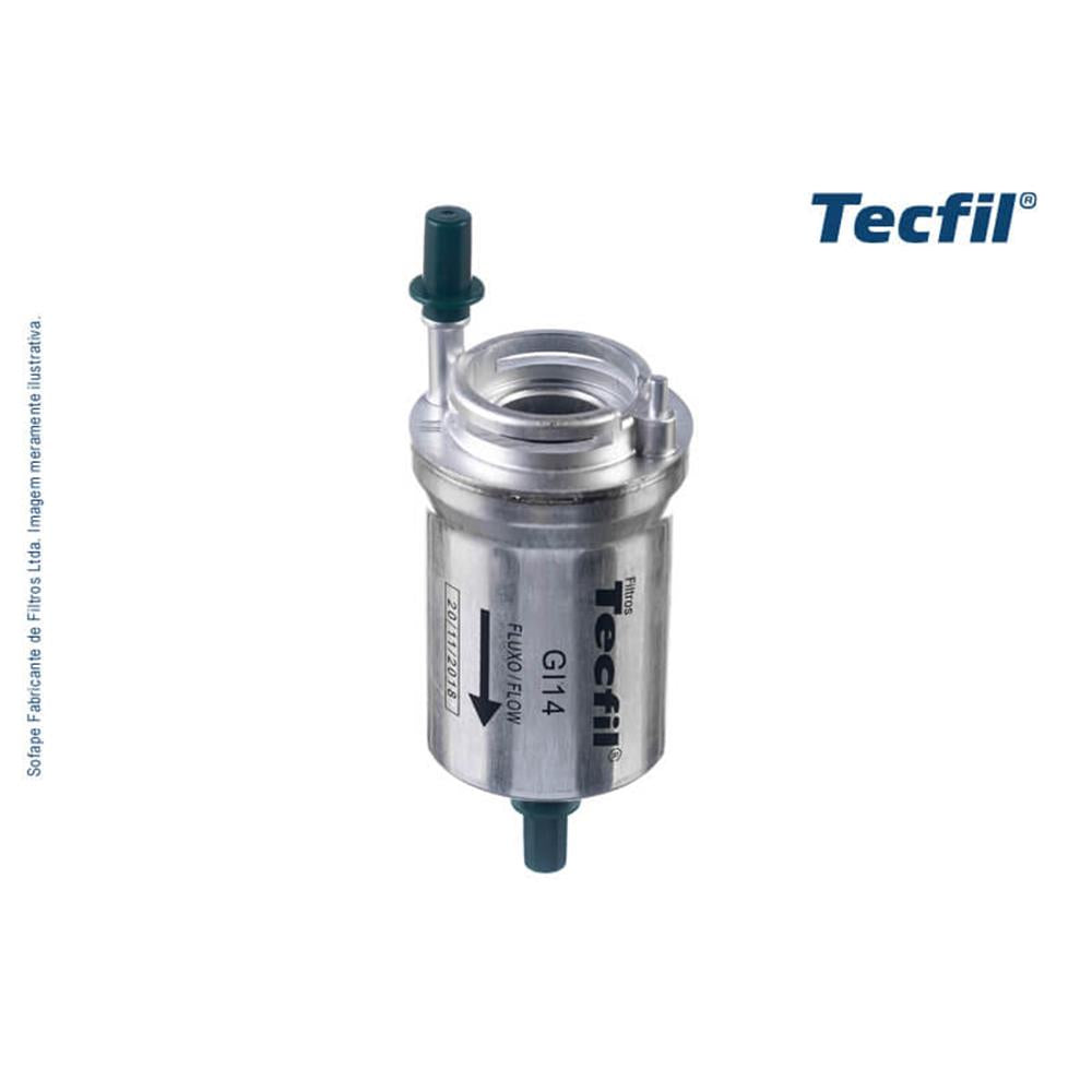 Filtro de Combustível Tecfil GI14 VW Golf/Polo/Polo Sedan/Jetta, Audi A3/TT