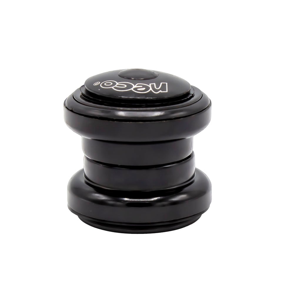 Jogo de direção over 25.4mm aheadset 10 peças preto – foto 2